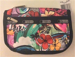 LeSportsac 808 Cool-Exclusive Hawaii-travel cosmetic bag (5.375 x 8 x 3 in)