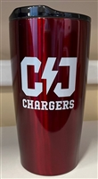 CJ Chargers Thermal Stainless Tumbler