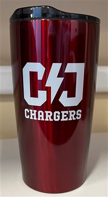 CJ Chargers Thermal Stainless Tumbler