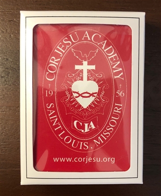 Cor Jesu Crest Playing Cards