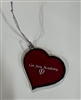 Cor Jesu Red Heart Christmas Ornament