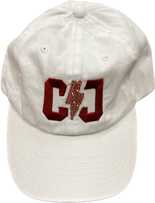 Embroidered CJ Chargers Cap with Swarovski Crystals