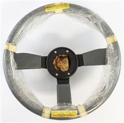 Image of 1985 - 1987 Pontiac Firebird TA Trans Am NOS Leather Wrapped Steering Wheel GM # 17983492