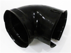 Image of 1969 Firebird Dash Fresh Air Astro Vent Duct Connector Rubber Elbow, Right Hand 9796882