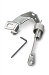 Image of Lokar Stainless Throttle Cable Bracket and Return Spring Kit