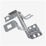 Image of Accelerator Throttle & Transmission Cable Linkage Bracket, Chrome