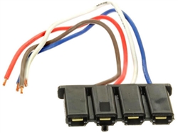 Image of 1967 - 1969 Firebird External Voltage Regulator Wiring Harness Pigtail Connector