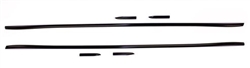 Image of 1982 - 1992 Firebird Pre-Cut Body Side Trim Molding Set with Pointed Ends