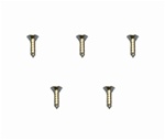 Image of 1967 - 1969 Firebird Convertible Header Panel Molding Screws Set, 5 Pieces