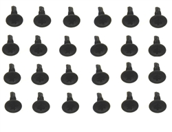 Image of 1967 - 1969 Firebird Roof Rail Weatherstripping Channels Screw Kit.