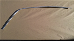 Image of 1970 - 1981 Firebird Roof Drip Rail Anodized Aluminum Chrome Trim Molding, GM Used LH