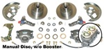 1967 - 1969 Firebird Manual Front Disc Brake Conversion Kit