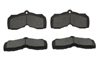 Image of 1967 - 1968 Firebird Front Disc Brake Pads Set, Organic for 4 Piston Calipers