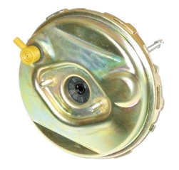 Image of 1967-1969 Firebird Power Brake Booster , 9 Inch Diameter - Gold Cadium Plating