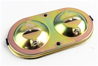 Image of 1967 - 1969 Firebird Brake Master Cylinder Cover Lid and Gasket Kit for Power Disc with Delco Wording