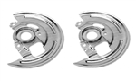 Image of 1969 Disc Brake Backing Plates, Without GM Part Numbers, Pair