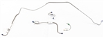 Image of 1967 - 1968 Firebird Front Brake Line Kit, Power Drum Stainless