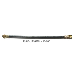 Image of 1972 - 1973 Firebird and Trans Am Front Disc Brake Flex Hose, OE Style