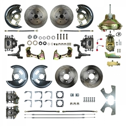 1967 Firebird Street Anchors FRONT and REAR, 4 Wheel Power Disc Brake Conversion Kit