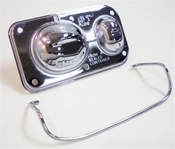 Image of 1970-1981 Master Brake Cylinder Cover, Chrome