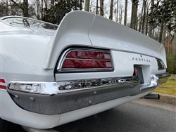 1970 - 1973 Firebird Rear Chrome Bumper, Blemished