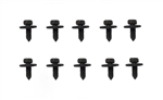 Image of 1967 - 1969 Firebird Bumper Bracket Bolts Set, Rear, 10 Pieces