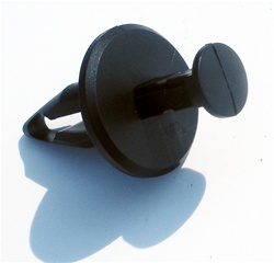 Image of 1982 - 2002 Front and Rear Bumper Cover Retainer Clip, 7/8 Inch Head, Each