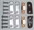 Image of 1967 - 1969 Firebird Convertible Door Alignment Wedges Set