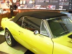 Image of 1967 - 1969 Firebird Premium Cloth Convertible Top, Plastic Window,