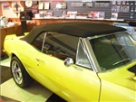 Image of 1967 - 1969 Firebird Premium Cloth Convertible Top, Zipper Plastic Window