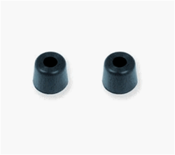 Image of 1967 - 1969 Firebird Convertible Top Frame Rubber Bumper Stoppers, 4680380