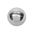 Image of Custom CHROME Shifter Knob Ball, 3/8 Inch Hurst 4-Speed
