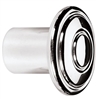 Image of Billet Specialties Polished Classic Ribbed Top Custom Dash Knob, Each