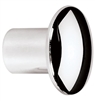 Image of Billet Specialties Polished Smooth Top Custom Dash Knob, Each