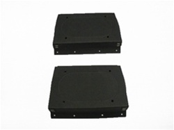 Image of 1967 - 1969 Firebird Convertible Rear Speaker Enclosure Housing Boxes