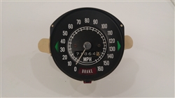 Image of 1969 Firebird Speedometer Gauge 160 MPH, Original GM Used