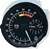 Image of 1976 - 1978 Firebird Dash Tachometer and Clock Gauge Assembly 5-6K Redline