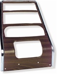 Image of 1967 - 1968 Firebird Center Dash Panel, Walnut Wood Grain Deluxe, Air Conditioning