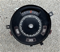 Image of 1969 Firebird Fuel Gas Gauge with Warning Lights, 6431093, GM Used Original