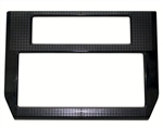 Image of 1985 - 1992 Firebird and Trans Am Console Dash Radio & Heater Control Face Plate Bezel Trim Panel