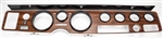 Image of 1975 - 1979 Firebird or Formula Wood Grain Dash Instrument Cluster Housing Panel, GM Used