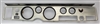 Image of 1973 - 1974 Trans Am Dash Instrument Cluster Housing Panel for Gauges, Without AC, GM Used