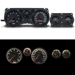 Image of 1970 - 1981 Firebird BLACK Performance Series Dash Instrument Cluster Gauge System, Speedometer, Tachometer, Oil Pressure, Water Temp, Voltmeter, Fuel