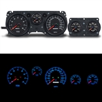 Image of 1970 - 1981 Firebird BLACK Performance Series Dash Instrument Cluster Gauge System, Speedometer, Tachometer, Oil Pressure, Water Temp, Voltmeter, Fuel