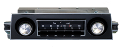 Image of 1968 Firebird Dash Radio, AM / FM Stereo, OE Style with BluetoothÂ®