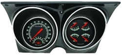 Image of 1967 - 1968 Firebird Dash Instrument Cluster Housing with Gauges (G-Stock), Custom OE Style