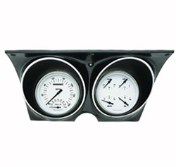 Image of 1967 - 1968 Firebird Dash Instrument Cluster Housing with White Gauges, Custom OE Style