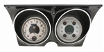 Image of 1967 - 1968 Dash Instrument Cluster Housing with Gauges (All American Nickel), Custom OE Style