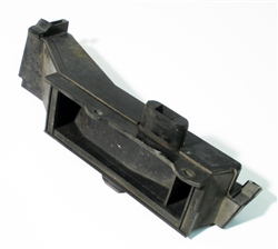 Image of 1970 - 1981 Firebird Heater Box Floor Dump Duct, with Air Conditioning 3967989