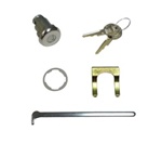 Image of 1967 - 1968 Firebird Trunk Lock, Original GM Pear Headed Style Keys